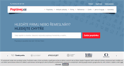 Desktop Screenshot of poptavej.cz